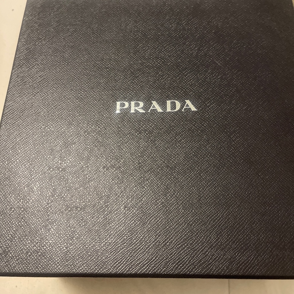 Prada Black Bucket Hat